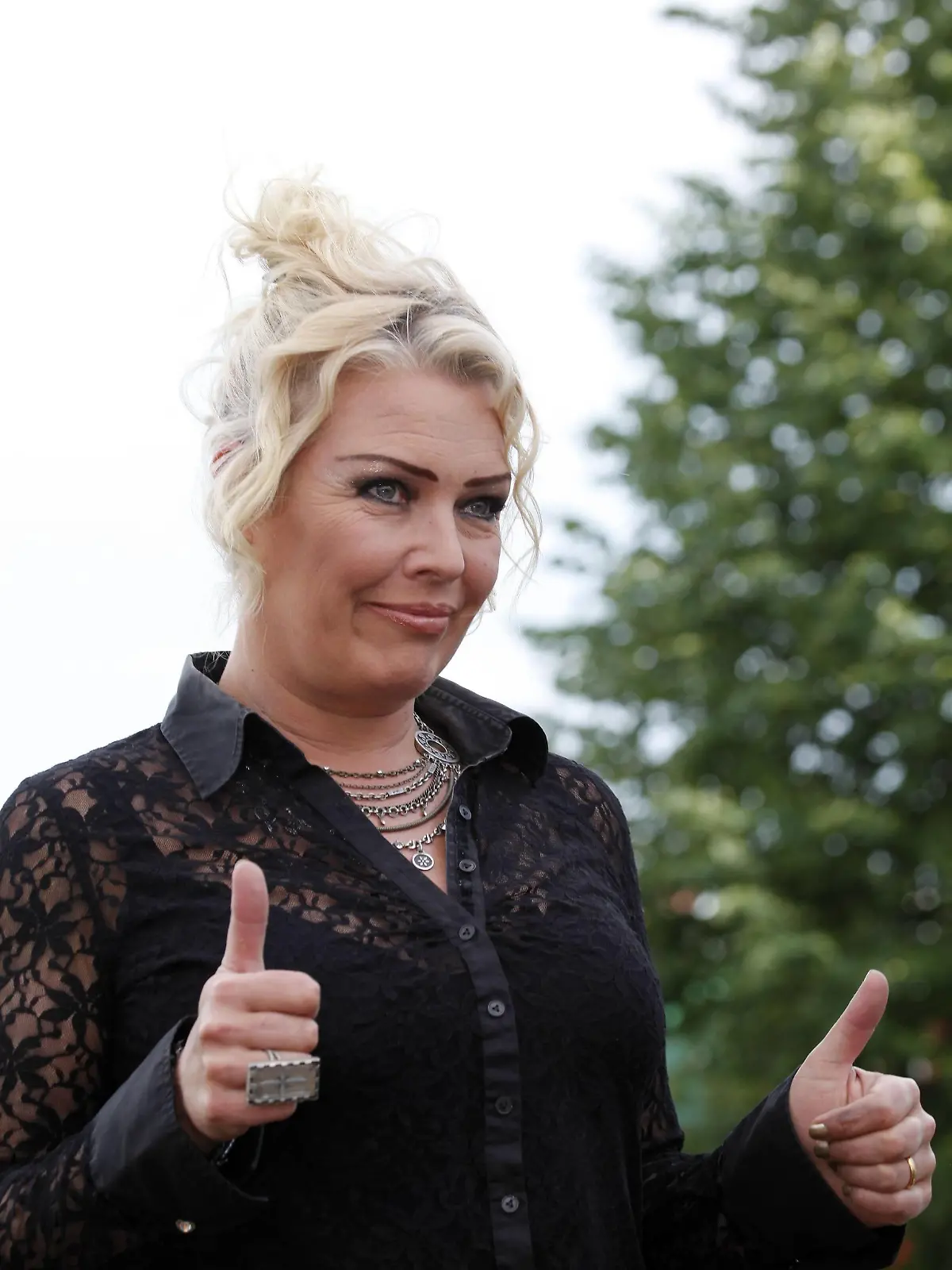  Fototermin mit Saengerin Kim Wilde GBR