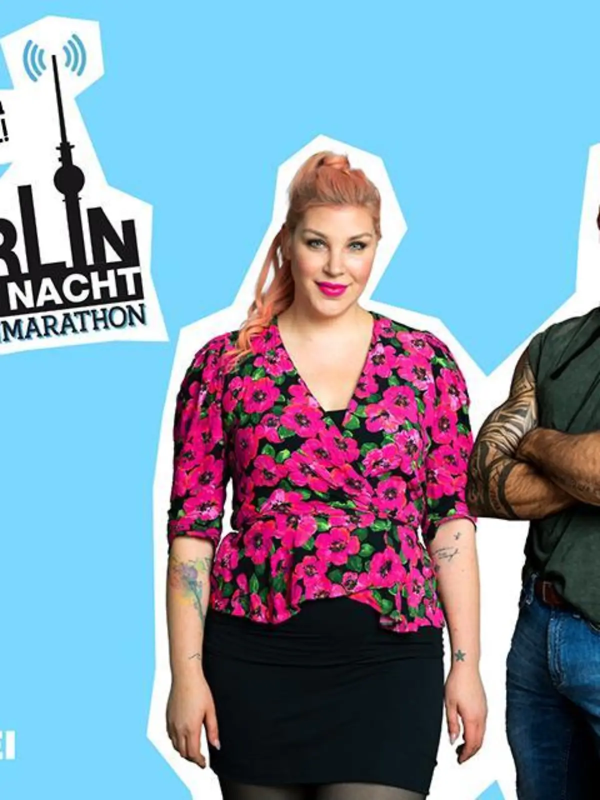 Die "Berlin - Tag & Nacht"-Darsteller xx und xx helfen beim Spendenmarathon mit