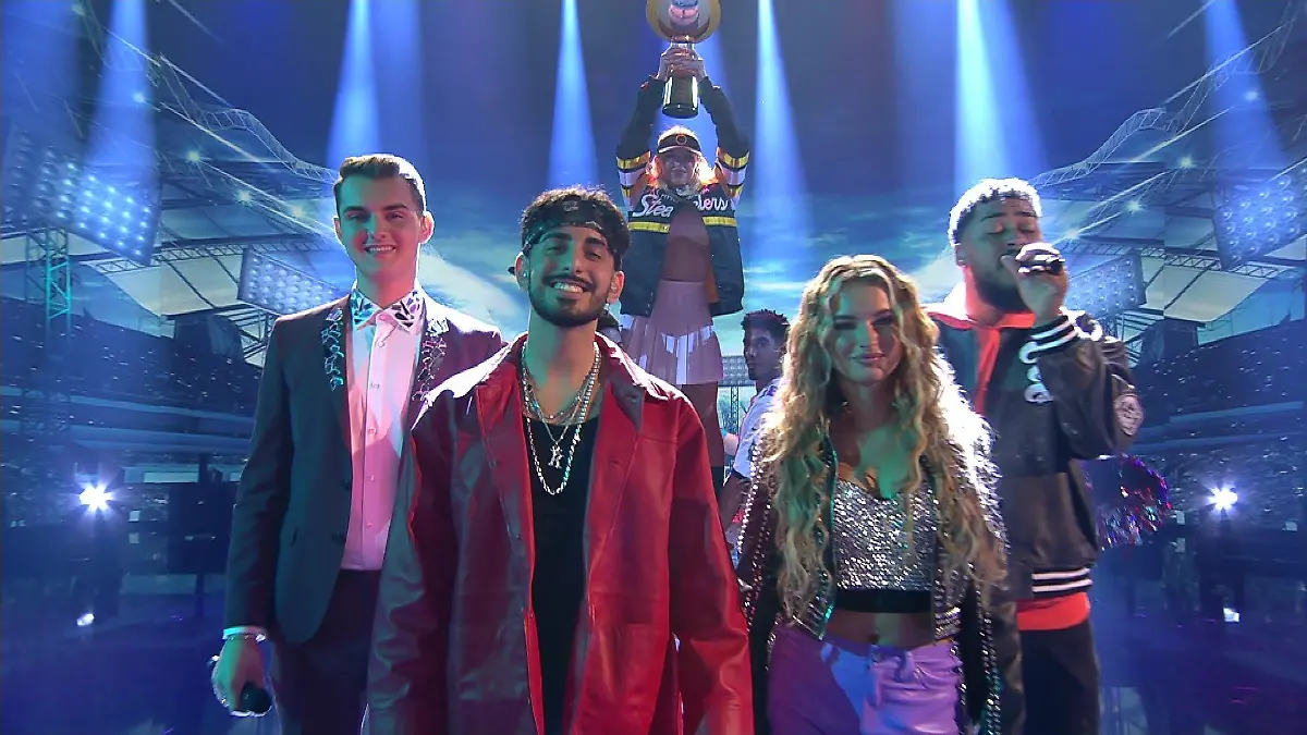 Lorent Berisha, Monika Gajek, Kiyan Sepehr Yousefbeik und Sem Eisinger