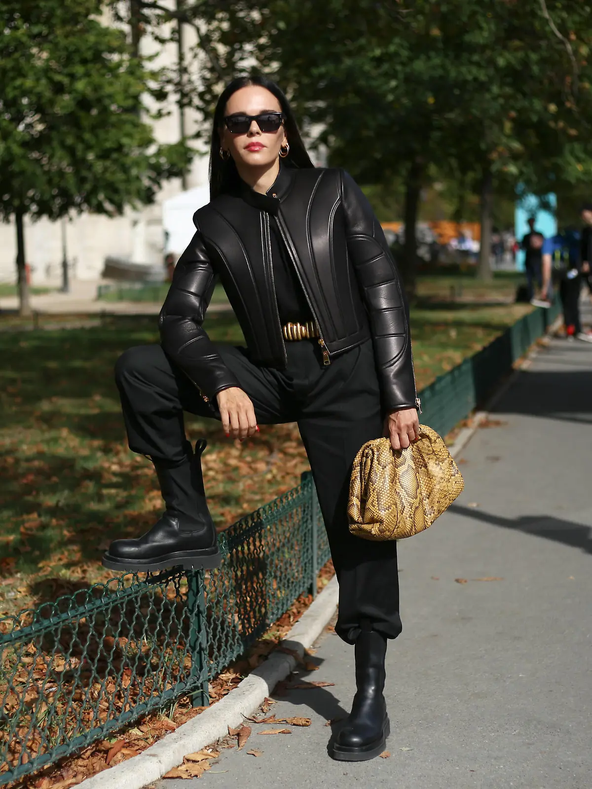  Evangelie Smyrniotaki attending the Sacai show during Paris Fashion Week - Sept 30, 2019 - PFW: Spring 2020 Street Style Day 7, Paris France PUBLICATIONxINxGERxSUIxAUTxONLY Copyright: xValentinaxRanierix VRPFWDay720190930MAS19
