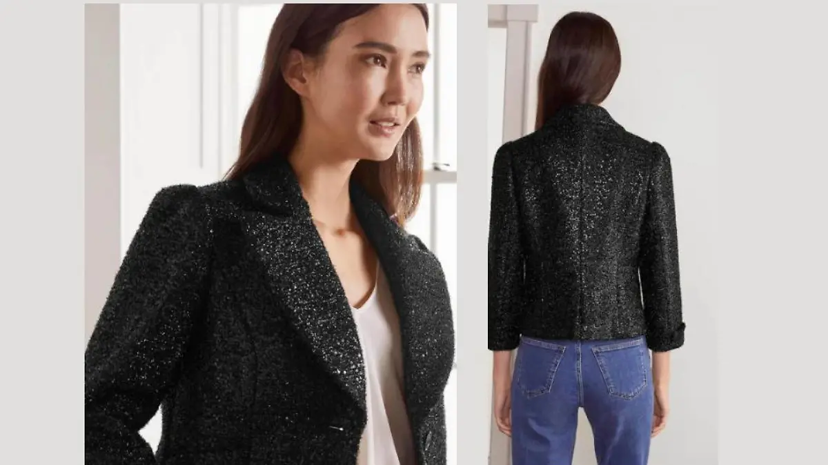 Schwarze Jacke