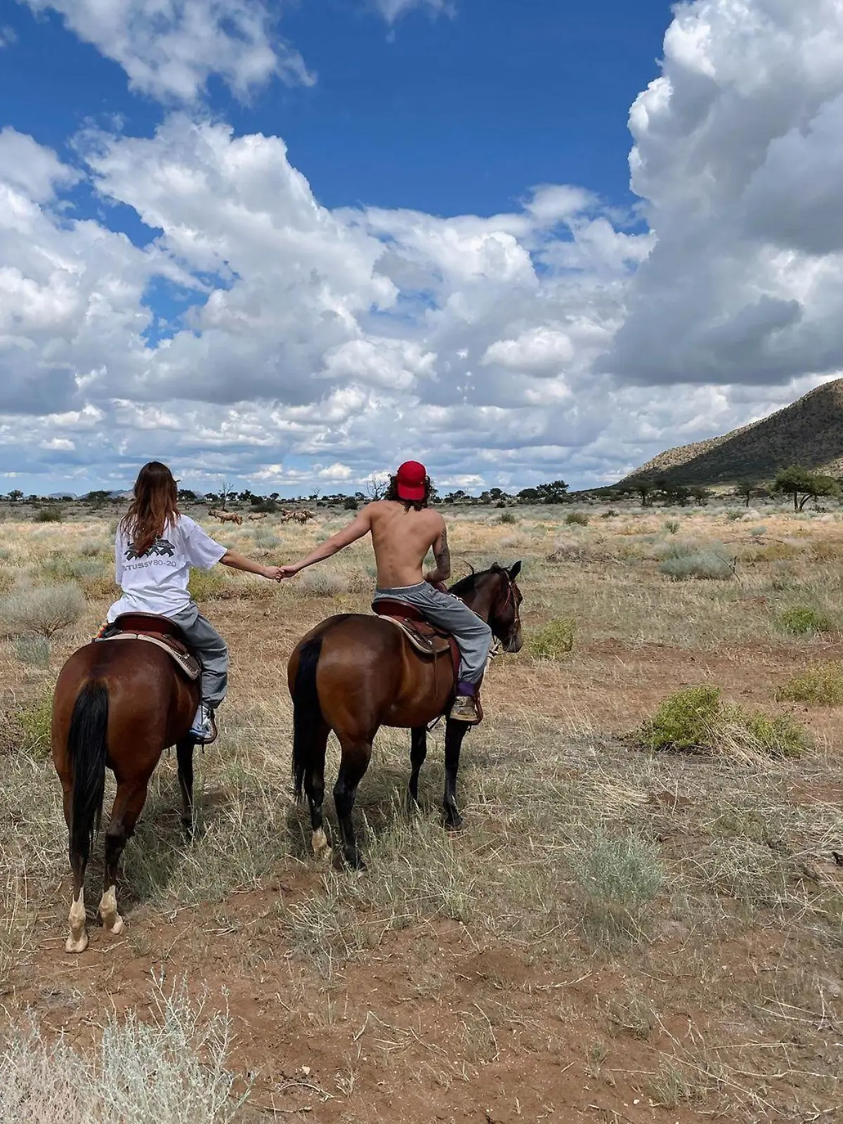 Stefanie Giesinger und Jeremy Steeb verbringen Liebes-Urlaub in Namibia.
