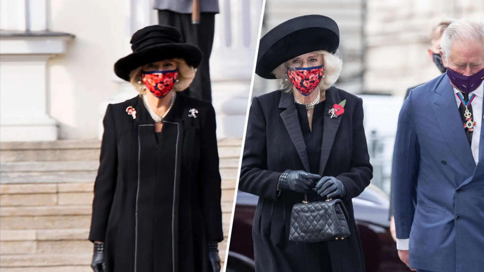 Herzogin Camilla wiederholt in Berlin ihren Remembrance-Day-Look