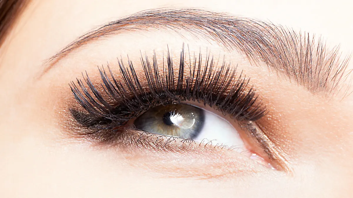 Female eye with long eyelashes Female eye with long eyelashes closeup shot Copyright: xZoonar.com/SergxZastavkinxSergeyxPristyazhnyukx 6864544 ,model released, Symbolfoto ,property released