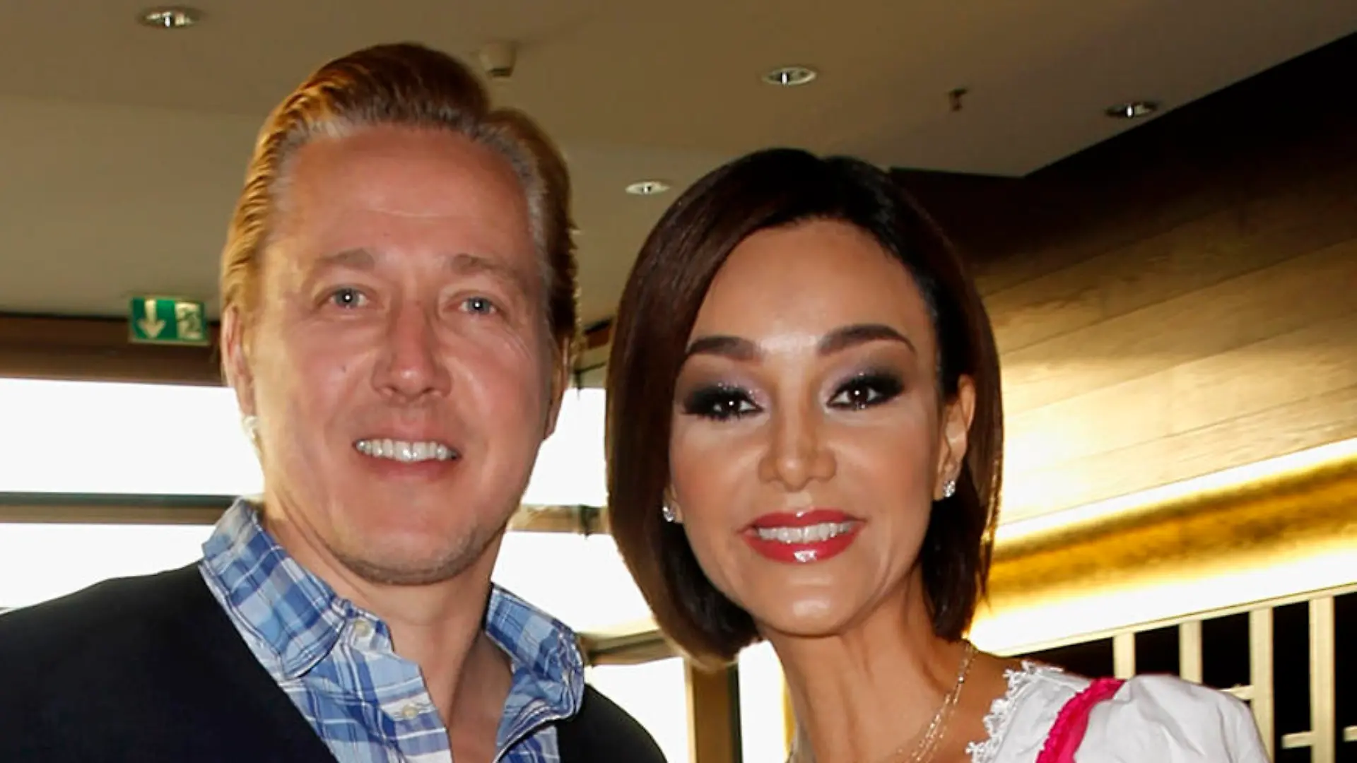 BERCHTESGADEN, GERMANY - MAY 08:  Franjo Pooth and Verona Pooth during the Kempinski Hotel Berchtesgaden opening party on May 8, 2015 in Berchtesgaden, Germany.  (Photo by Dominik Bindl/Getty Images)