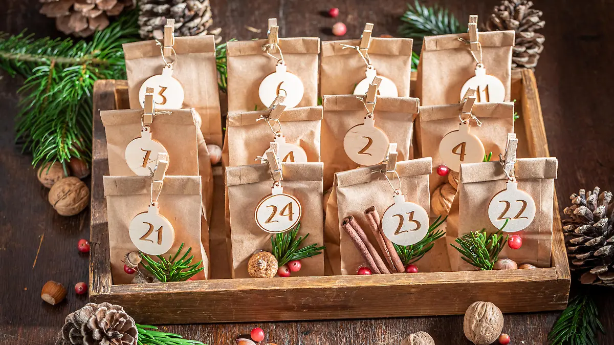 Adventskalender selber basteln