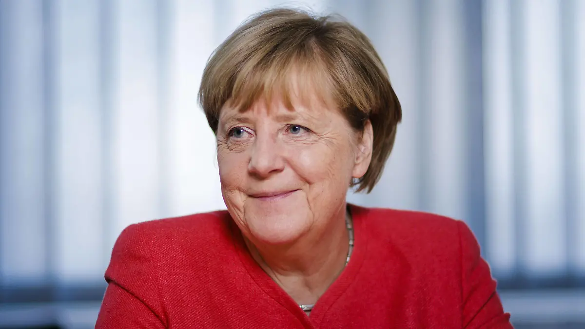  Bundeskanzlerin a.D. Angela Merkel, aufgenommen im Rahmen eines Interviews. Berlin, 15.06.2022 Berlin Deutschland *** Federal Chancellor ret. Angela Merkel, recorded during an interview Berlin, 15 06 2022 Berlin Germany Copyright: xThomasxTrutschel/photothek.dex