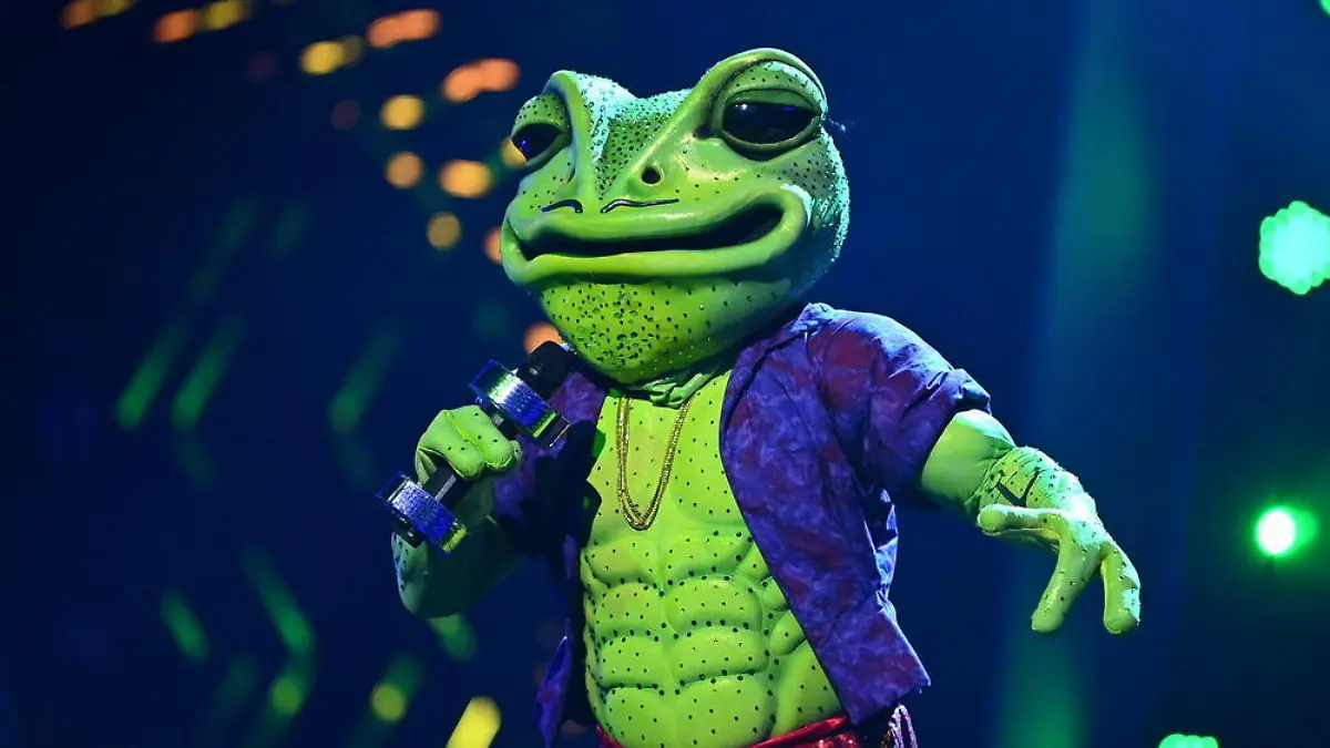 "The Masked Singer": Unter dem Frosch steckt ein Schlaumeier