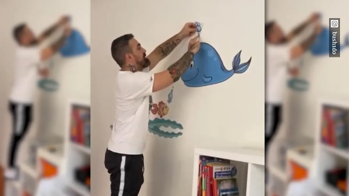 Bushido verschönert das Kinderzimmer mit Meerestieren Der Rapper als Bilderbuch-Papa