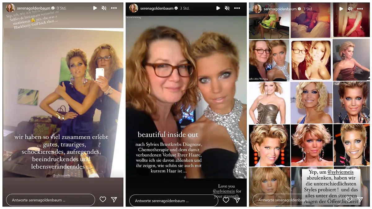 Sylvie Meis' Stylistin Serena Goldenbaum feiert die Moderatorin zum 45. Geburtstag und widmet ihr eine emotionale Reise in die Vergangenheit.