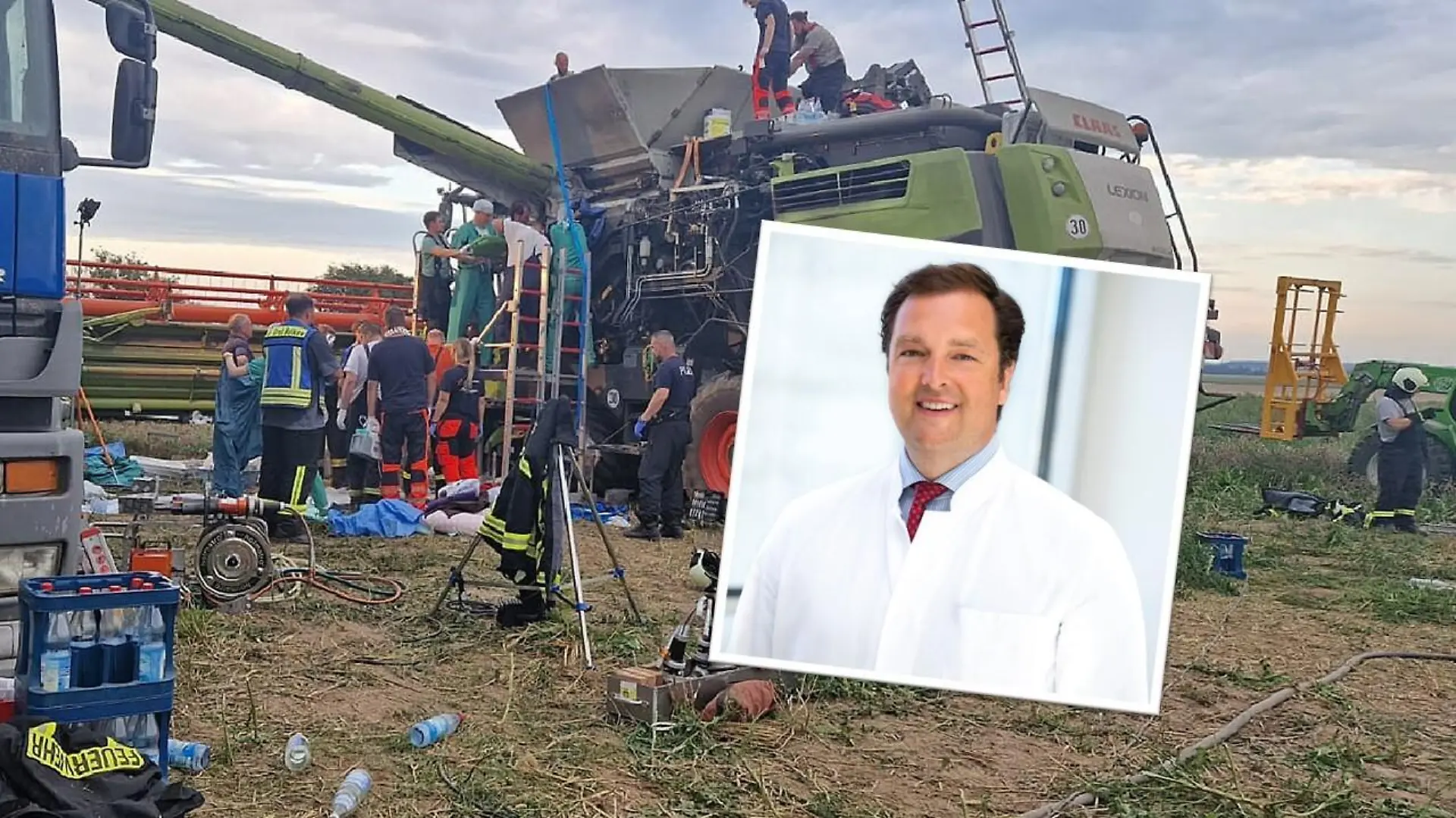 Prof. Dr. med. Clemens Schafmayer ist Teil des Amputationsteams gewesen. Zusammen mit anderen Ärzten und Kräften konnte er dem 25-Jährigen das Leben retten.