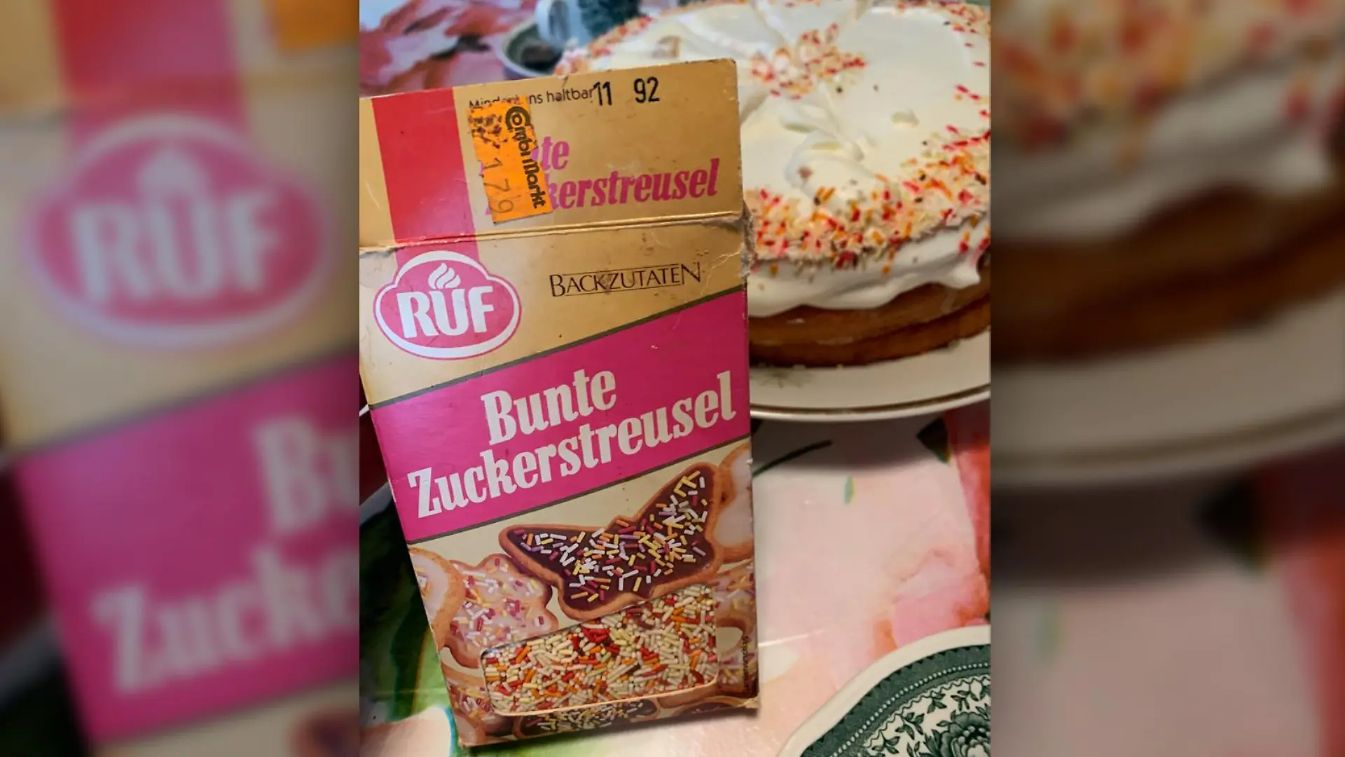 Bunte Zuckerstreusel