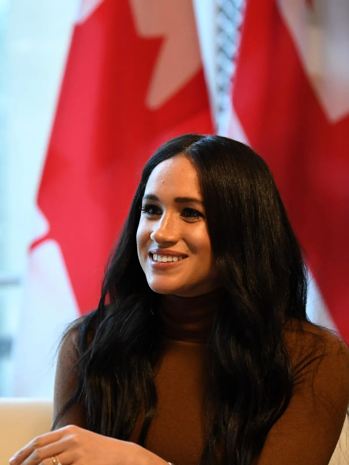 07.01.2020, Großbritannien, London: Meghan, Herzogin von Sussex, aufgenommen während ihres Besuchs im Kanada-Haus, wo ihr Mann und sie sich für die Gastfreundschaft bedankten, die das Commonwealth-Land ihnen im Familienurlaub gewährt hatte. (zu dpa "Neuer Ärger im Königshaus: Harry und Meghan ziehen sich zurück") Foto: Daniel Leal-Olivas/PA Wire/dpa +++ dpa-Bildfunk +++