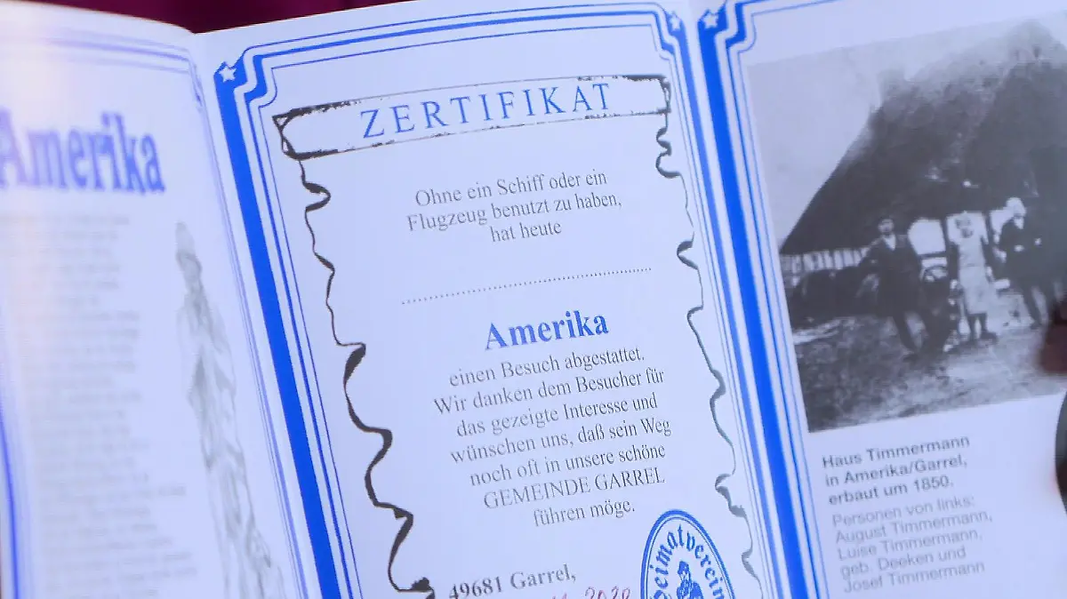 Amerika Zertifikat