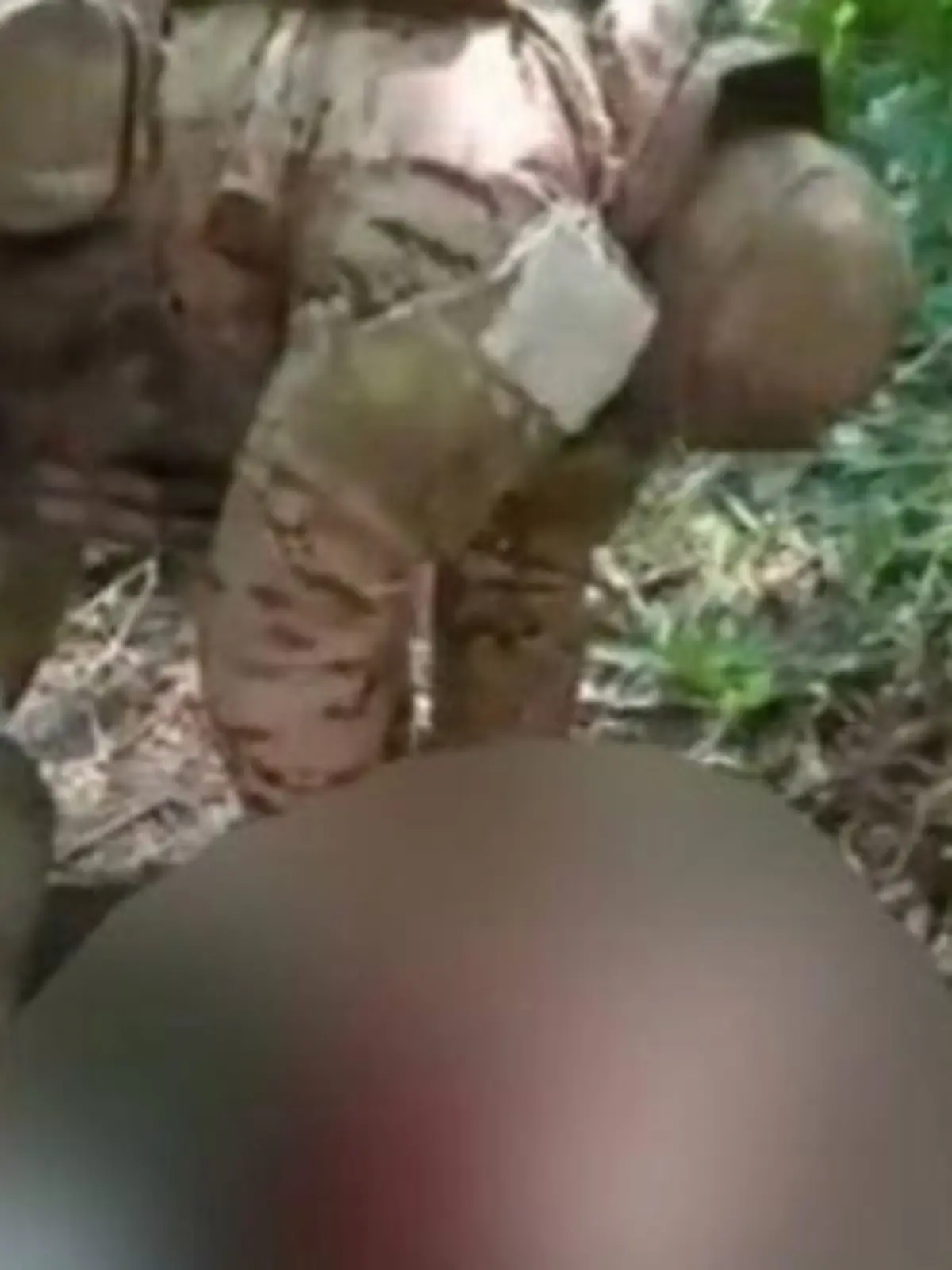 Video von einer Enthauptung mutmaßlich in der Ukraine