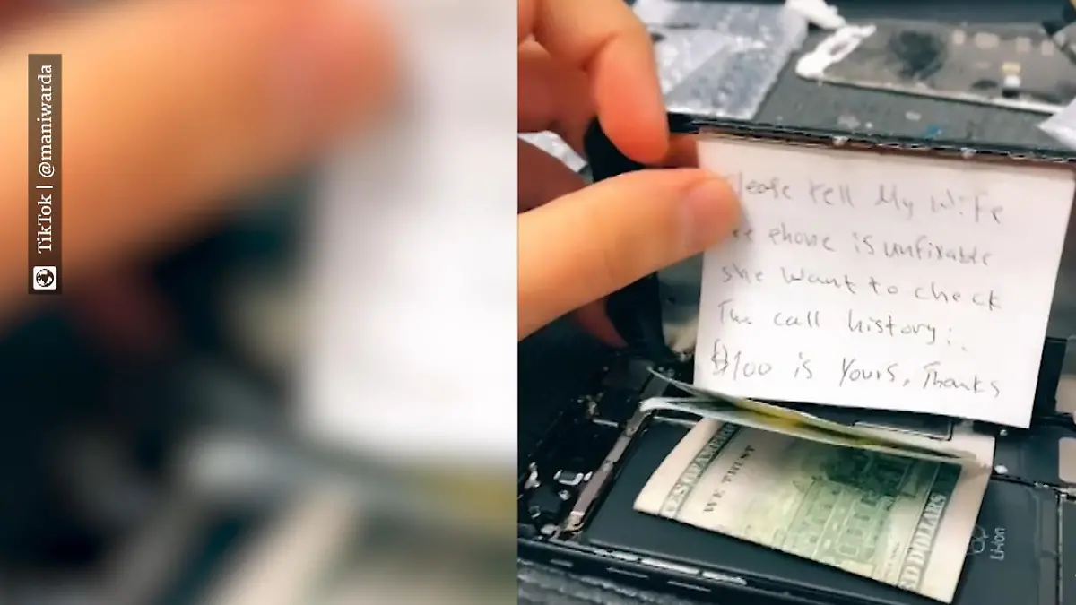 Techniker soll Handy NICHT reparieren - für 100 Dollar Will der Besitzer etwas vertuschen?