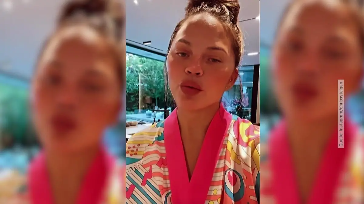 Chrissy Teigen wendet sich an die Öffentlichkeit Nach tragischer Totgeburt