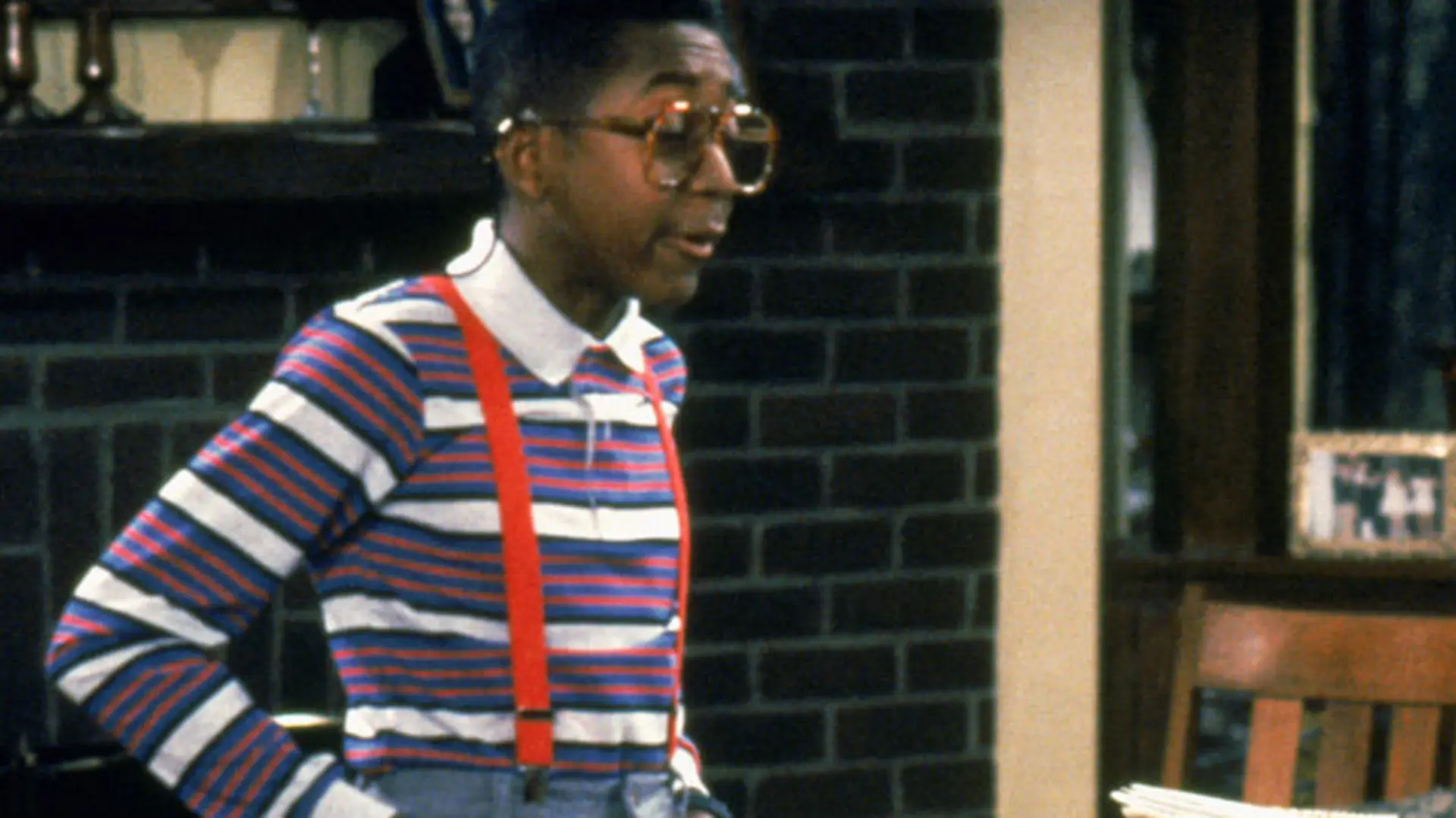 Steve Urkel (Jaleel White, li.) ist Marks (Christopher Castile, re.) Partner beim Wissenschaftsprojekt...