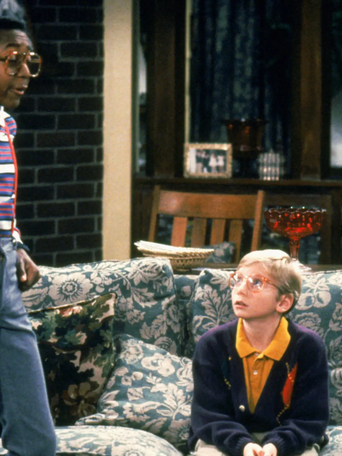 Steve Urkel (Jaleel White, li.) ist Marks (Christopher Castile, re.) Partner beim Wissenschaftsprojekt...