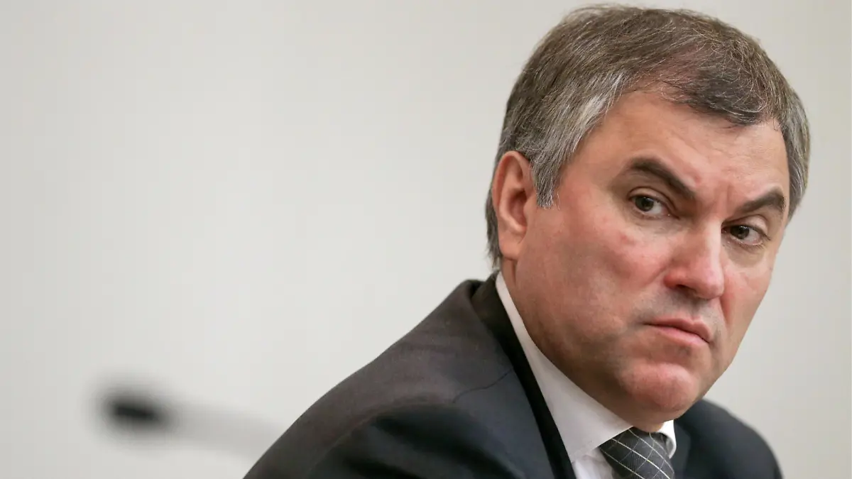 MOSCOW, RUSSIA - OCTOBER 10, 2016: Russian State Duma Chairman Vyacheslav Volodin attends a State Duma plenary meeting. Anna Isakova/Russian State Duma Press Office/TASS