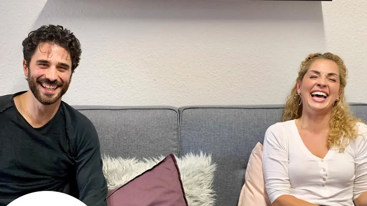 Jan Kittmann und Maria Wedig beim GZSZ-Podcast