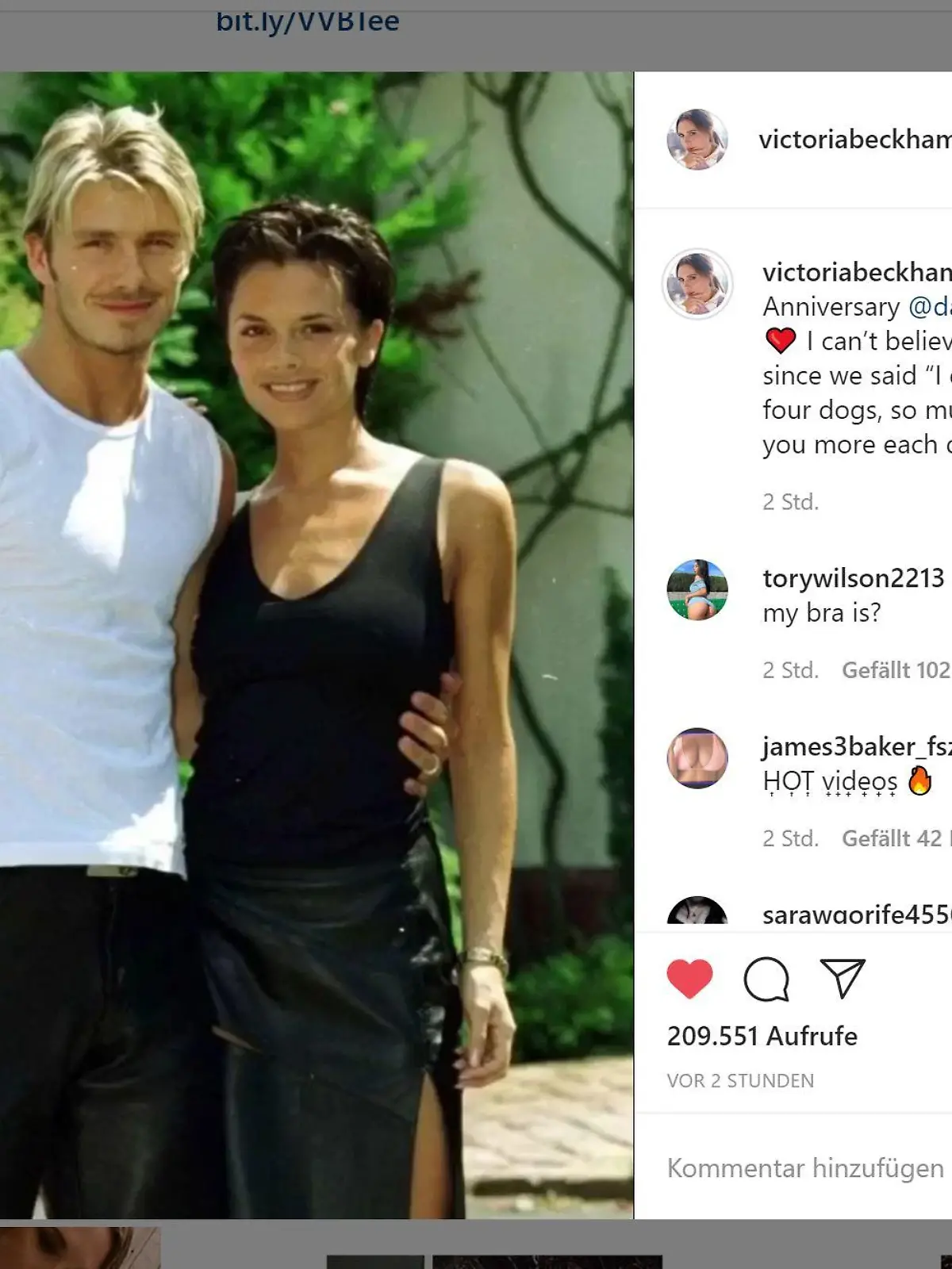 David und Victoria Beckham sind das Glamour-Paar schlechthin!