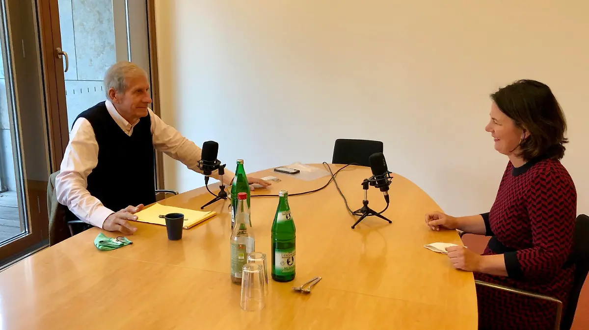 Ulrich Wickert trifft Annalena Baerbock
