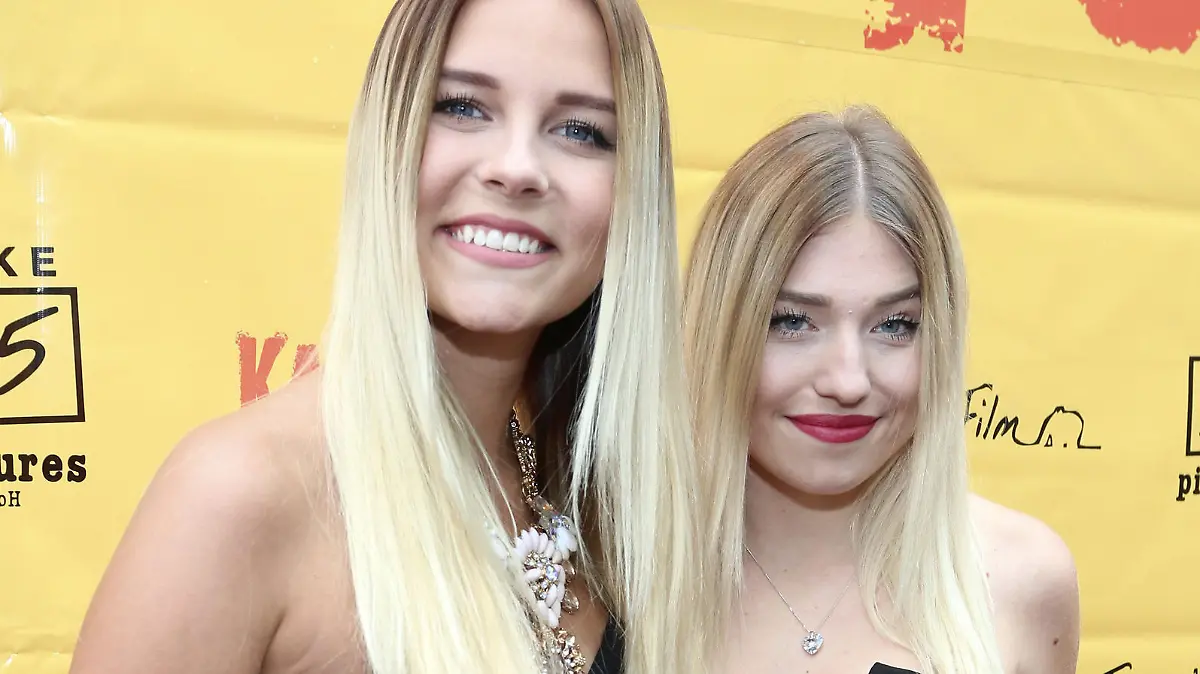 Ein Foto aus "alten Zeiten": Dagi Bee und Bibi bei der Premiere des Kinofilms 'Kartoffelsalat - nicht fragen' in Holstein 2015.