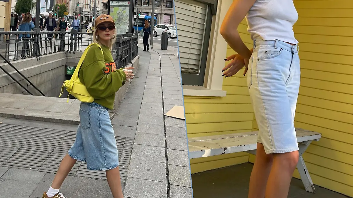 Die Influencerinnen Emma Chamberlain und Sofia Coelho stylen Jorts.