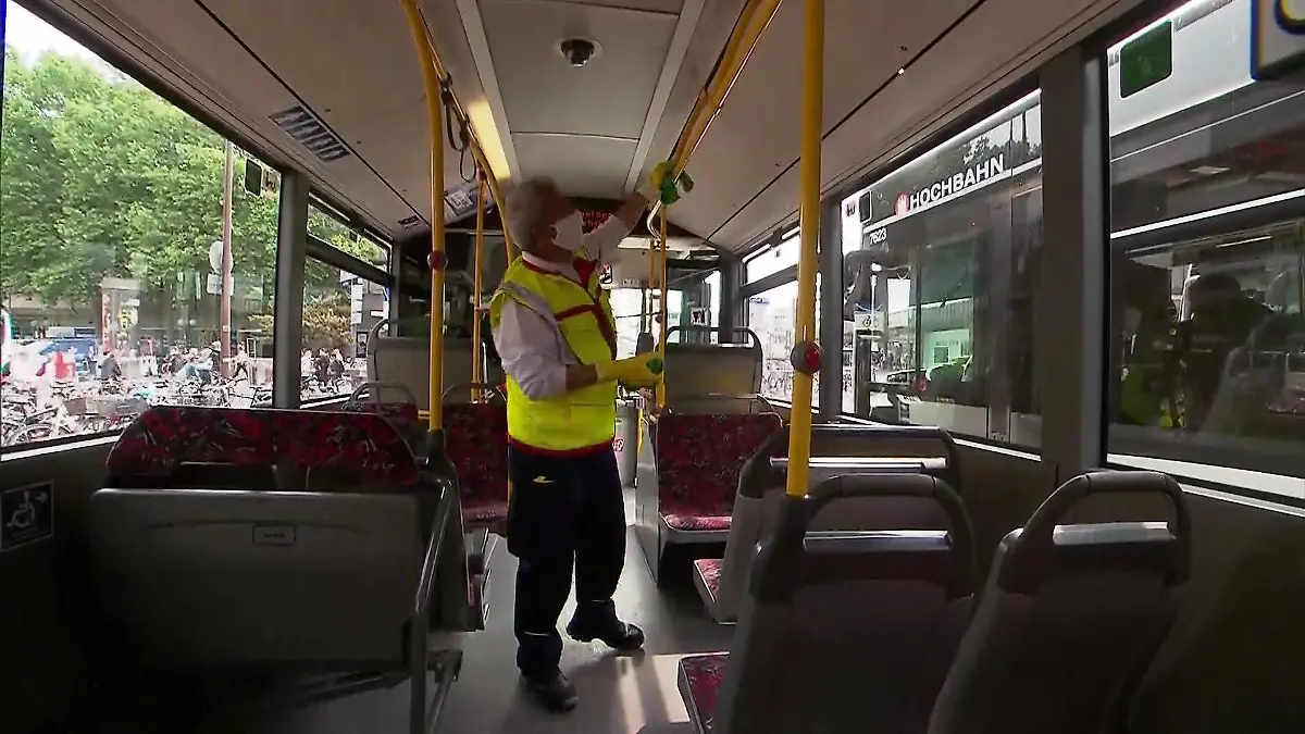 Im Linienbus 29 des Hamburger Verkehrsverbundes passierte der Säure-Angriff. (Symbolbild)
