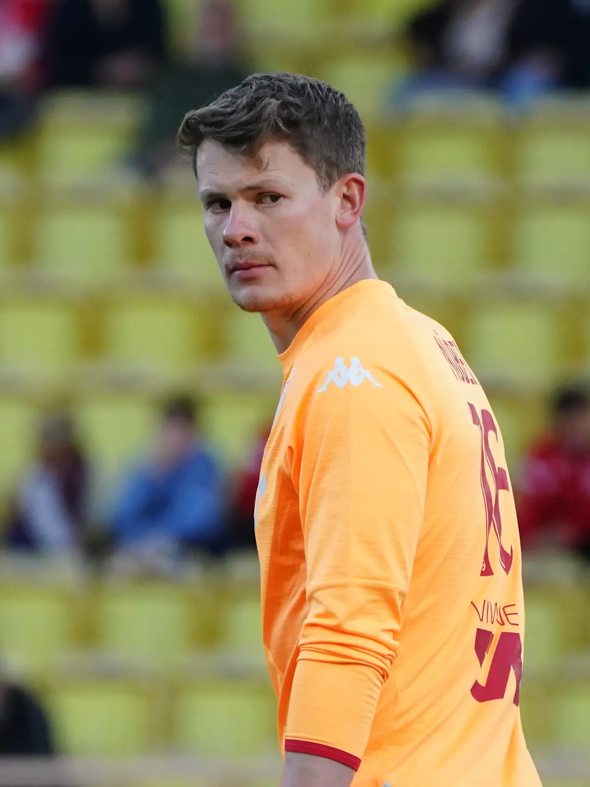 Alexander Nubel AS Monaco FOOTBALL : AS Monaco vs RC Strasbourg - Ligue 1 Uber Eats - Monaco - 02/04/2023 NorbertScanella/Panoramic PUBLICATIONxNOTxINxFRAxITAxBEL