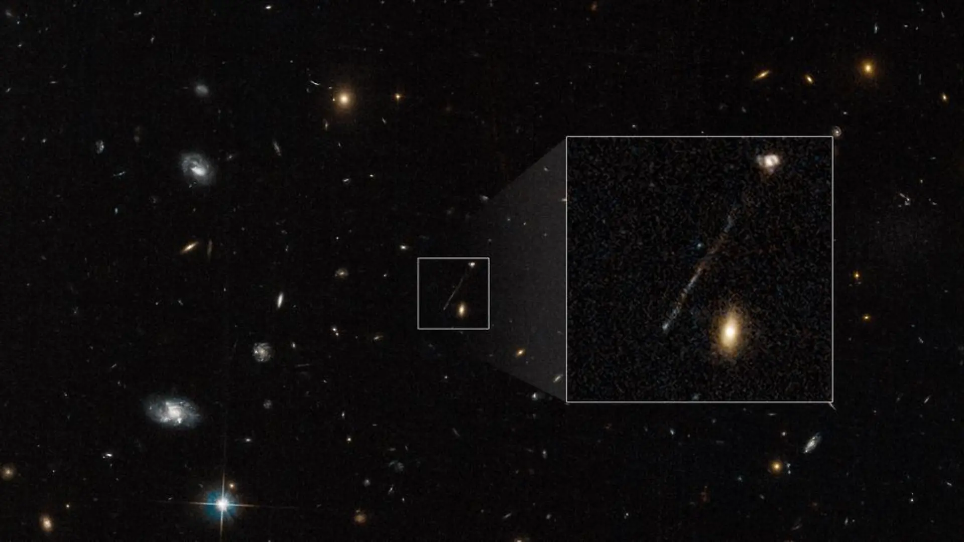 NASA entdeckt schwarzes Loch.
