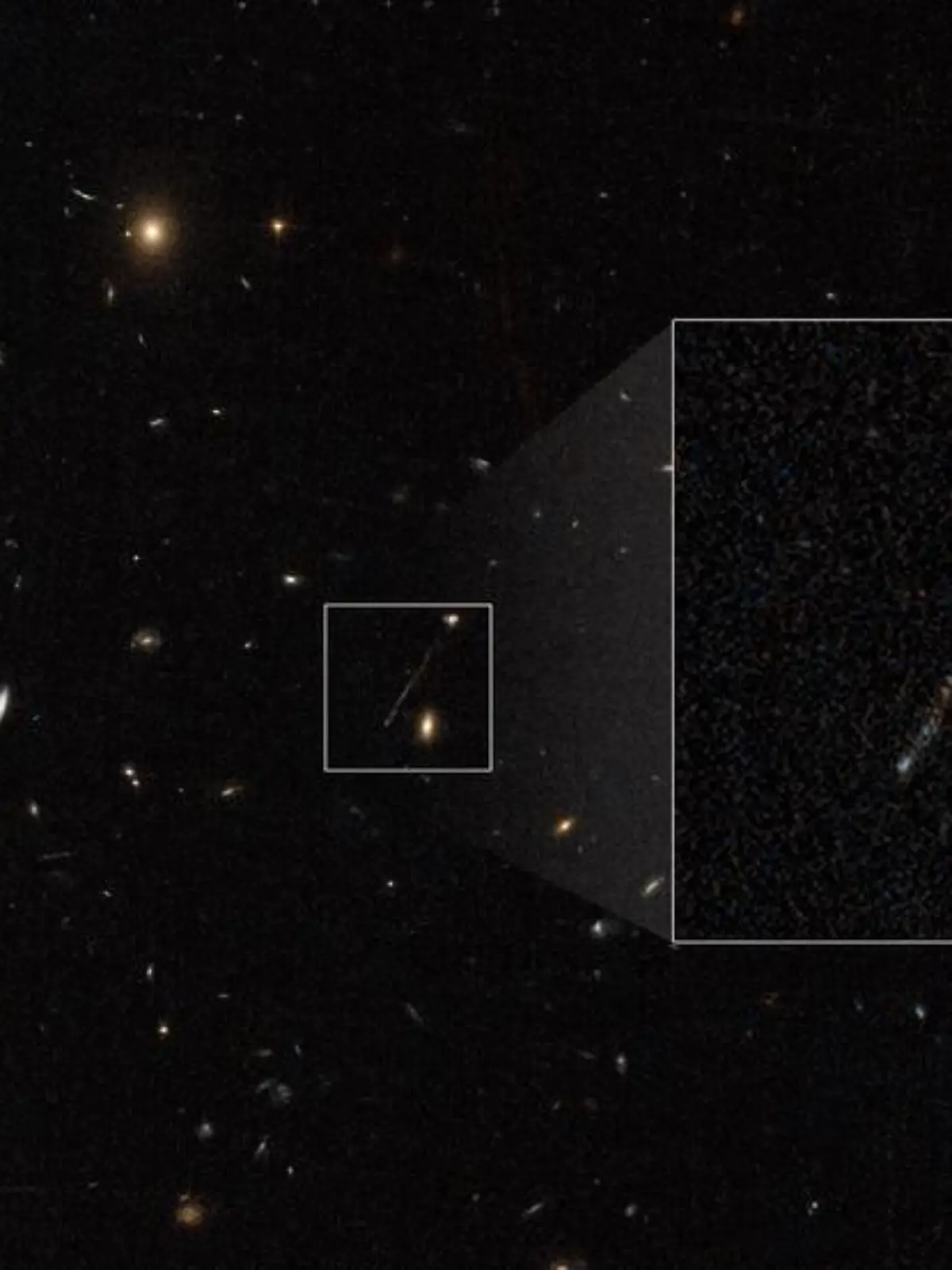 NASA entdeckt schwarzes Loch.
