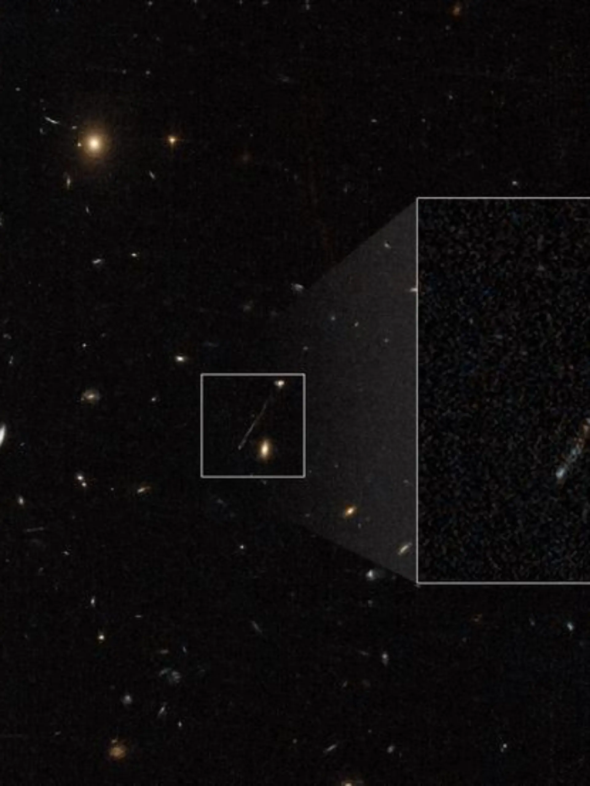 NASA entdeckt schwarzes Loch.