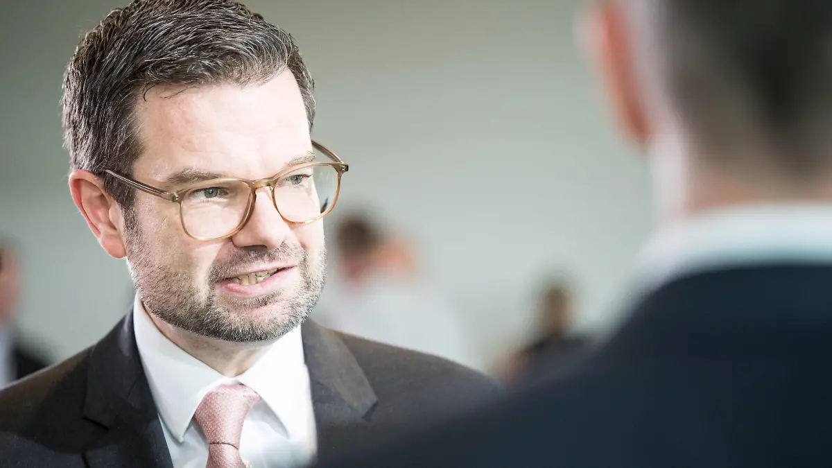 Bundesjustizminister Marco Buschmann FDP am 16.08.23 bei der Kabinettsitzung der Bundesregierung im Kanzleramt in Berlin. Foto: bildgehege Kabinettsitzung der Bundesregierung *** Federal Minister of Justice Marco Bushman FDP on 16 08 23 at the cabinet meeting of the federal government in the Chancellery in Berlin photo bildgehege cabinet meeting of the federal government