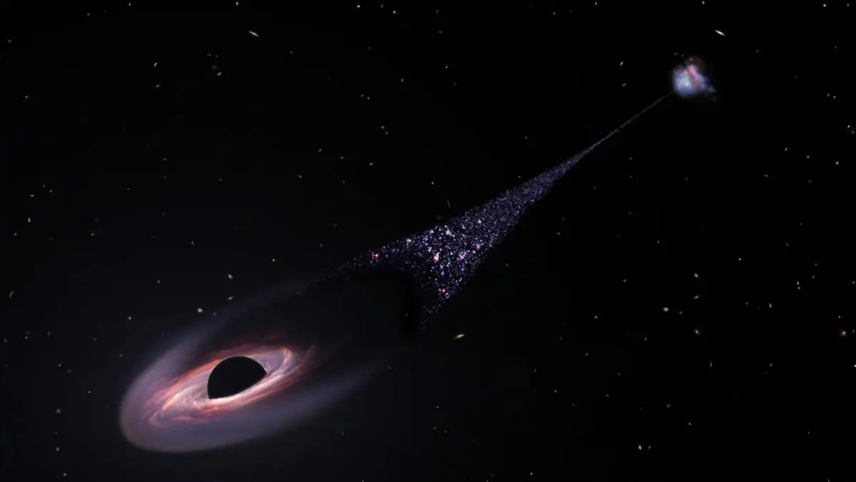 Noch nie zuvor wurde so ein Lichtstrahl im Universum entdeckt
