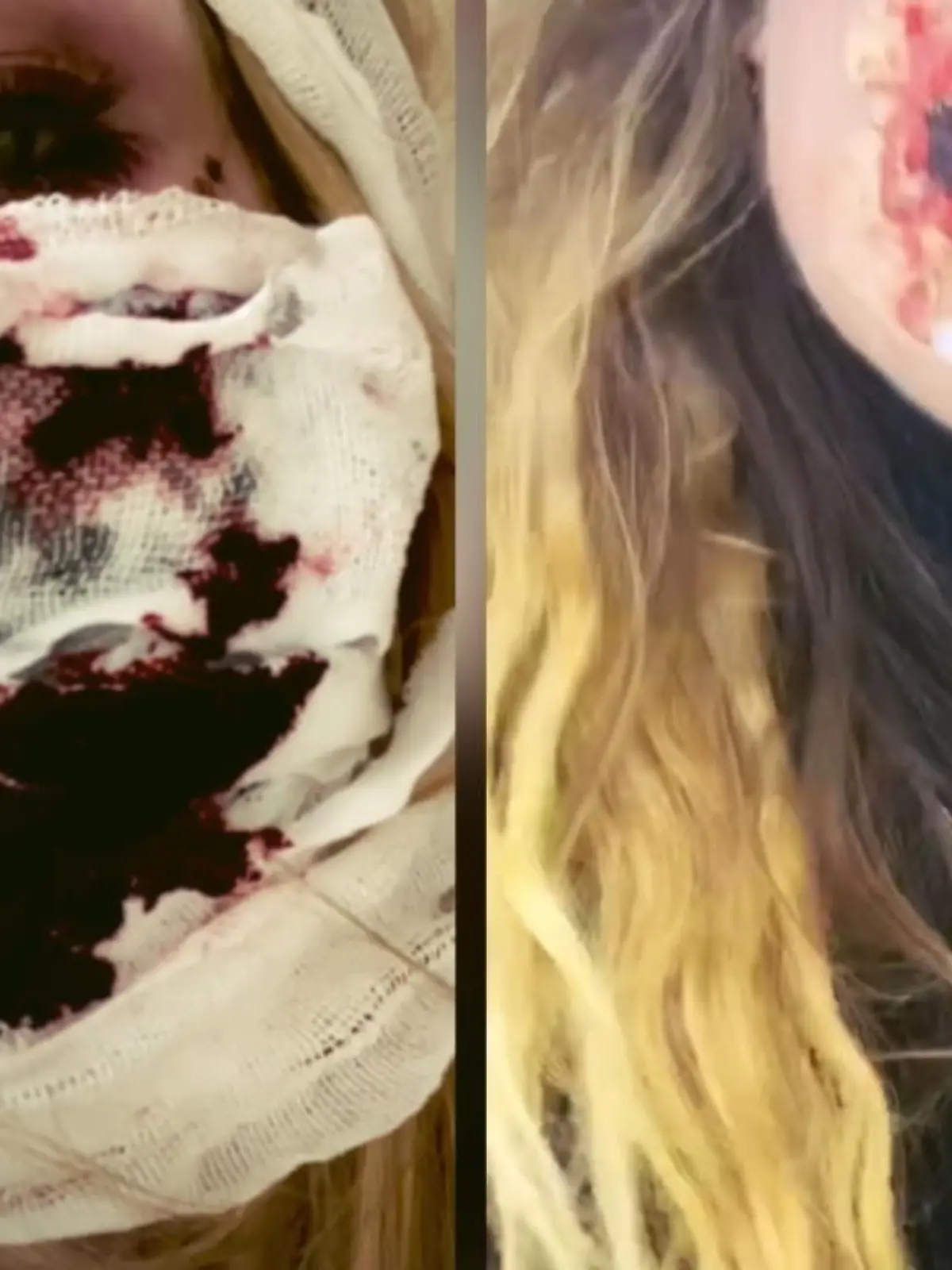 Zwei RTL-Reporterinnen zeigen im Video wie sie für 15€ innerhalb von zwei Stunden gruselige Halloween-Looks kreiert haben, die auch noch die Nasen-Mund-Bedeckung miteinbeziehen.