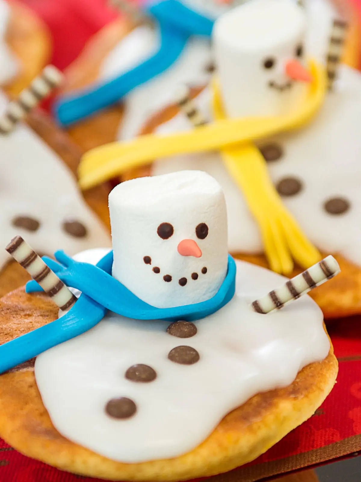 Zum Anbeißen: glutenfreie Schneemann-Amerikaner von Tanja Gruber