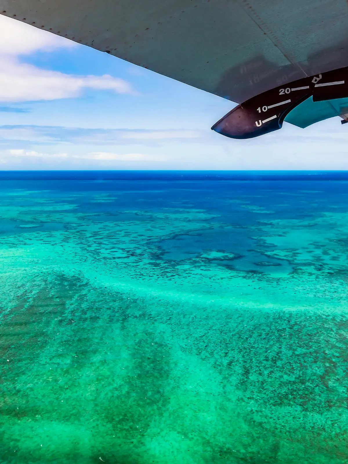  Australia, Queensland, Aerial view of Great Barrier Reef PUBLICATIONxINxGERxSUIxAUTxHUNxONLY THAF02731