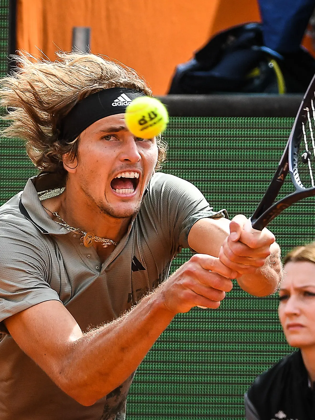 April 11, 2023, Roquebrune-Cap-Martin, France, France: Alexander ZVEREV of Germany during the Day three of Rolex Monte-Carlo Masters 2023, ATP Masters 1000 tennis tournament at Monte-Carlo Country Club on April 11, 2023 in Roquebrune-Cap-Martin, France. (Credit Image: © Matthieu Mirville/ZUMA Press Wire) / action press