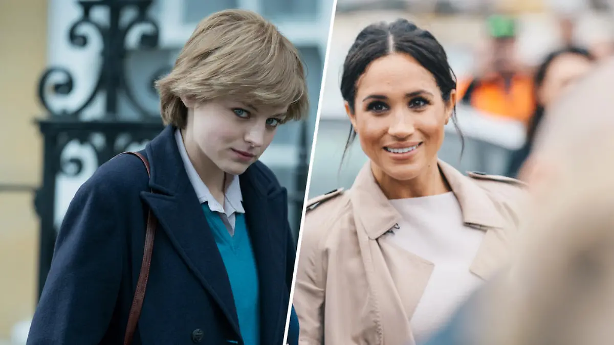 "The Crown"-Star Emma Corrin vergleicht Meghan mit Prinzessin Diana