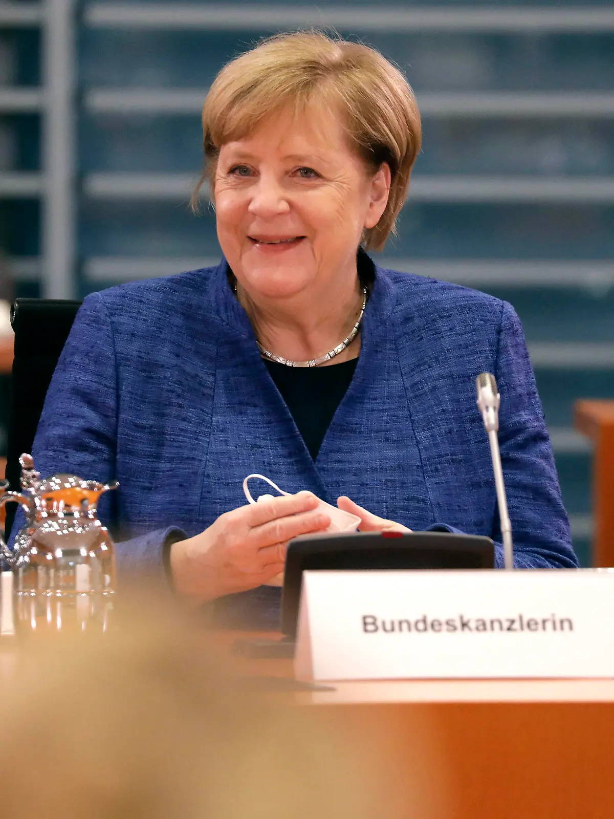 News Bilder des Tages Angela Merkel, Bundeskanzlerin, CDU, Bundeskabinett, DEU, Berlin, 21.10.2020 *** Angela Merkel, Federal Chancellor, CDU, Federal Cabinet, DEU, Berlin, 21 10 2020