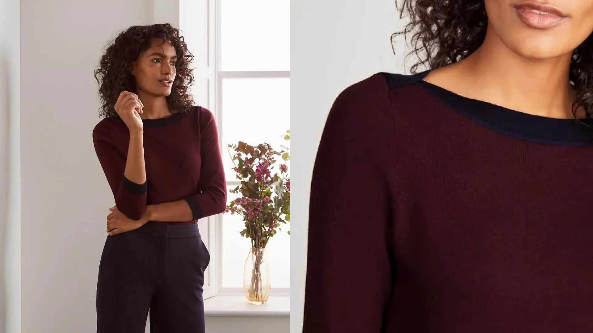 Strickpullover.