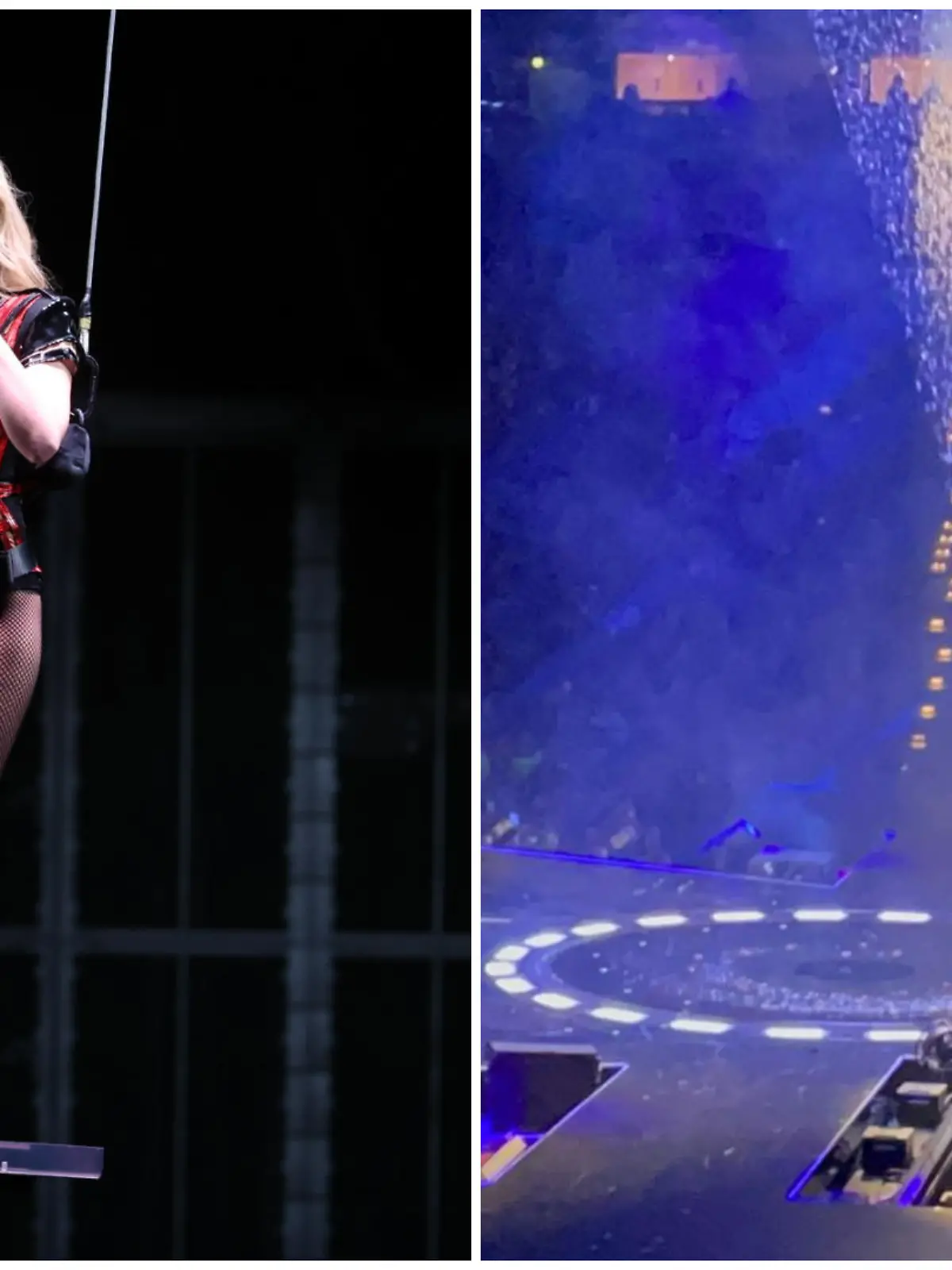 Helene Fischer und Thomas Seitel beim Konzert in Hamburg