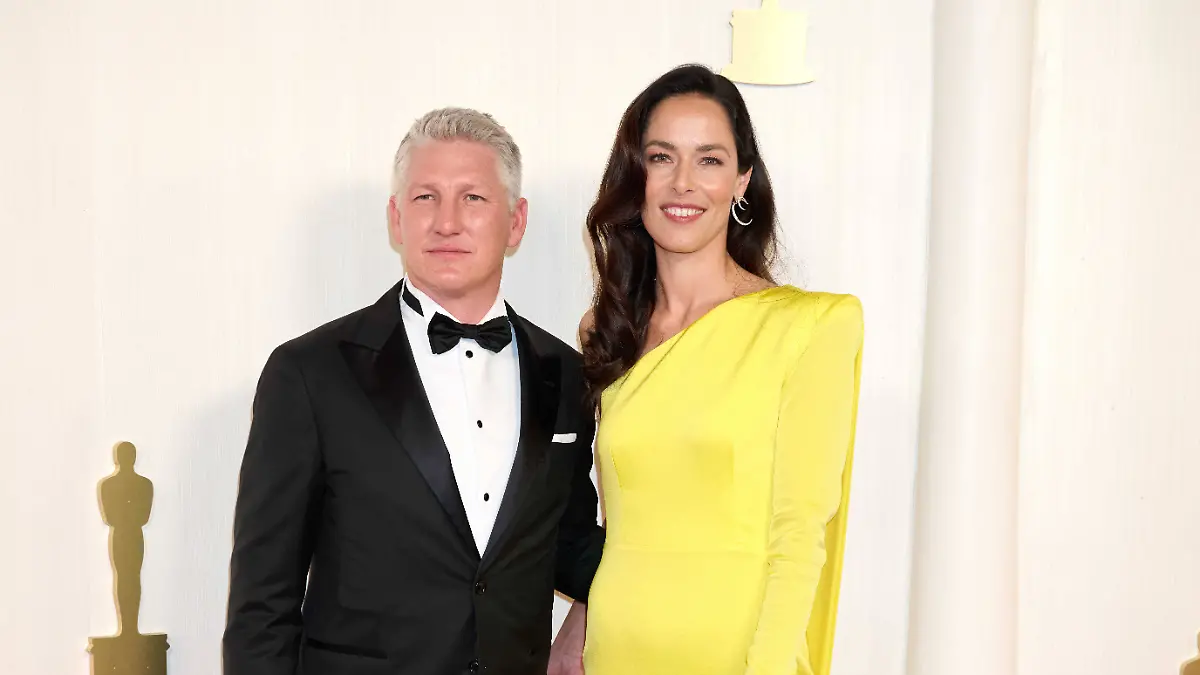 Bastian Schweinsteiger und Ana Ivanović bei der Oscar-Verleihung im März 2024