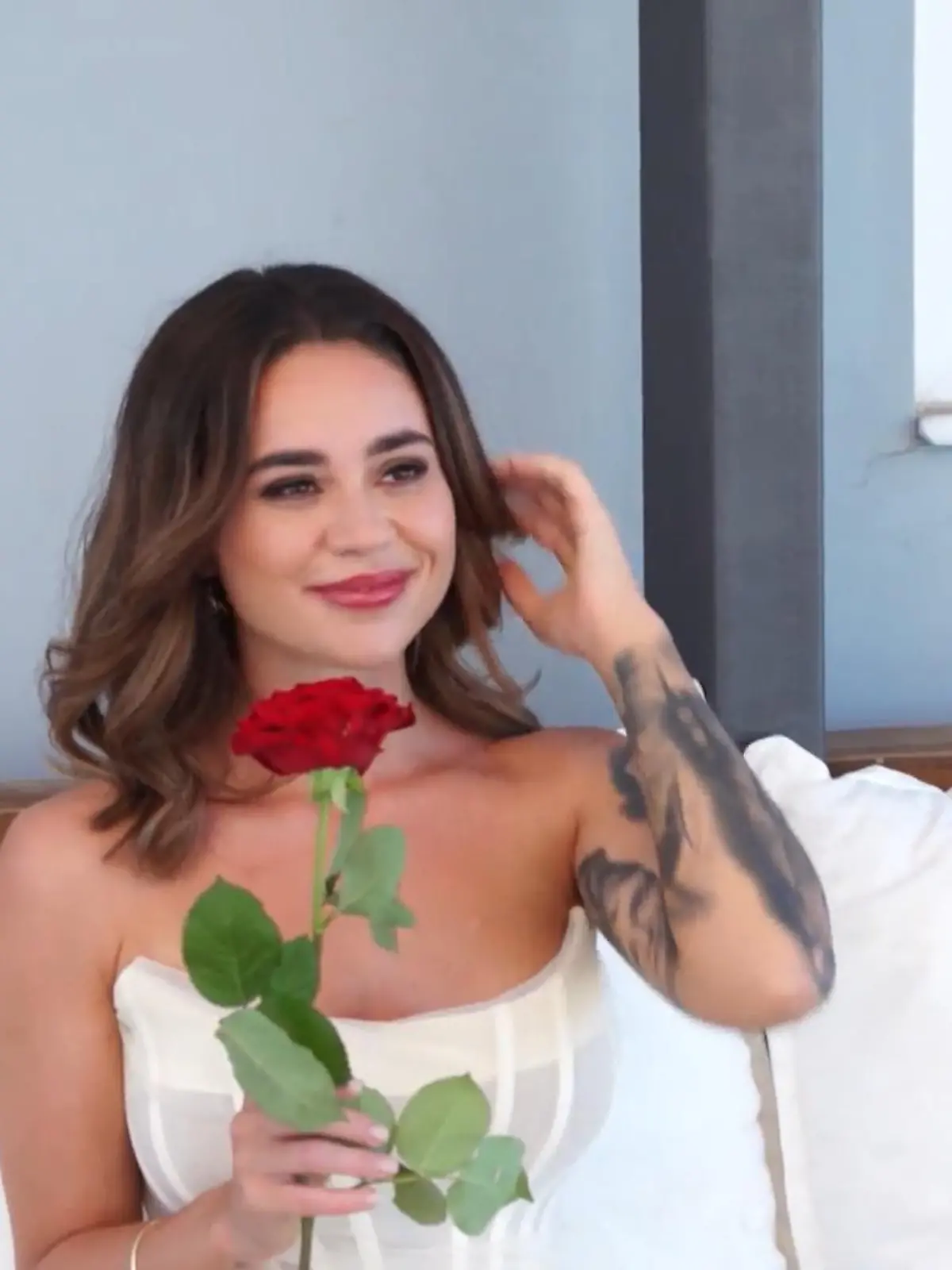 Bild zu: "Das hat die Bachelorette schon an sich machen lassen"