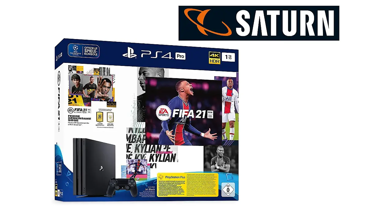 PS4 Pro mit "Fifa 21"