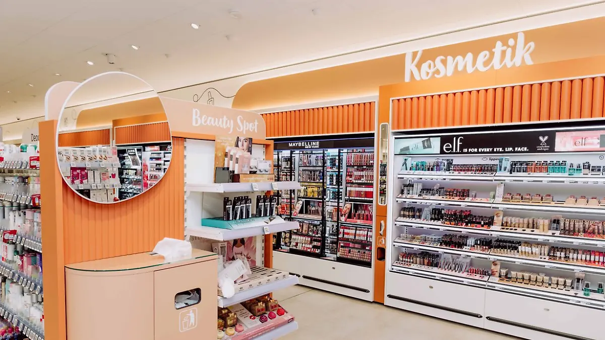 Die Kosmetikabteilung bei Rossmann bekommt eine neue Farbe.