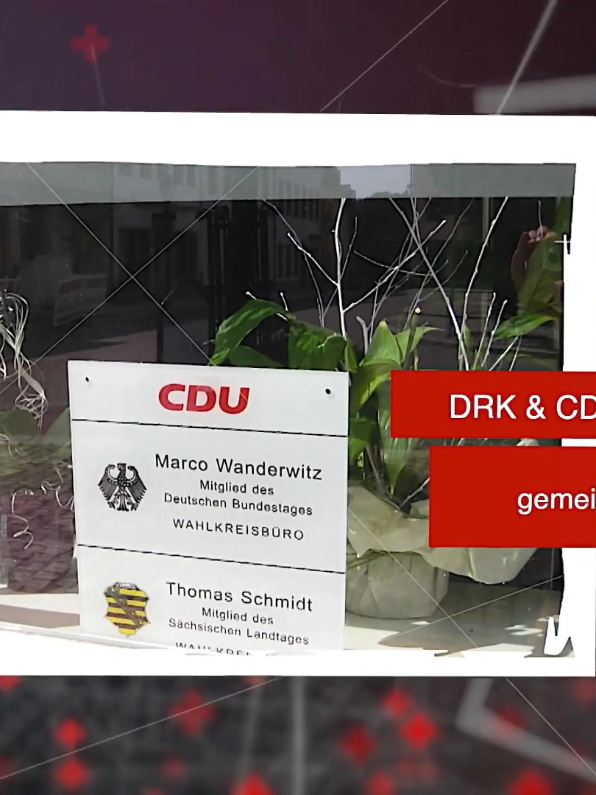 Team Wallraff deckt auf: Die Verstrickungen vom Deutschen Roten Kreuz und der Politik reichen hinunter bis in die Landes- und Kreisebene.