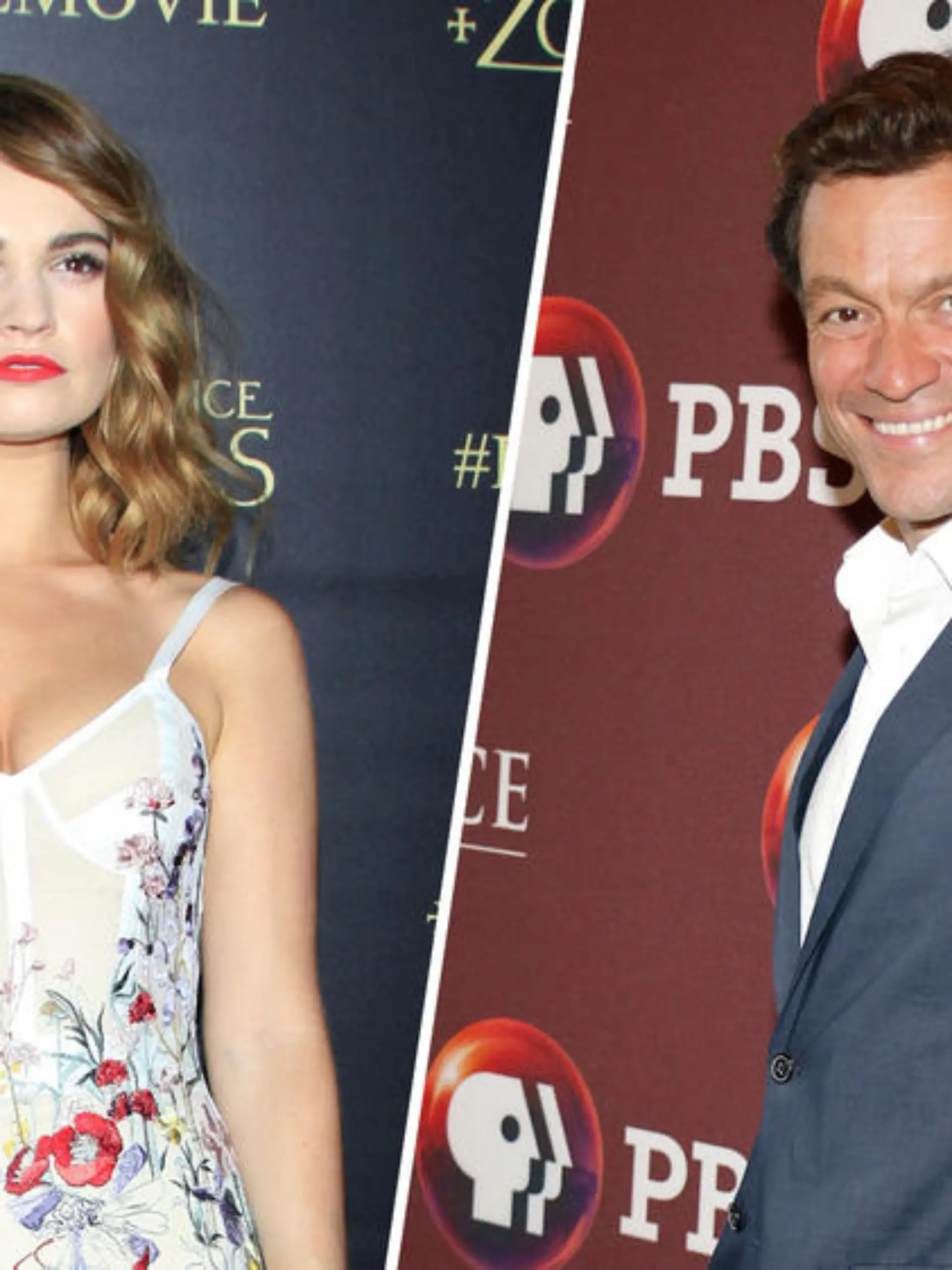 Lily James: Datet die Schauspielerin den verheirateten Dominic West?